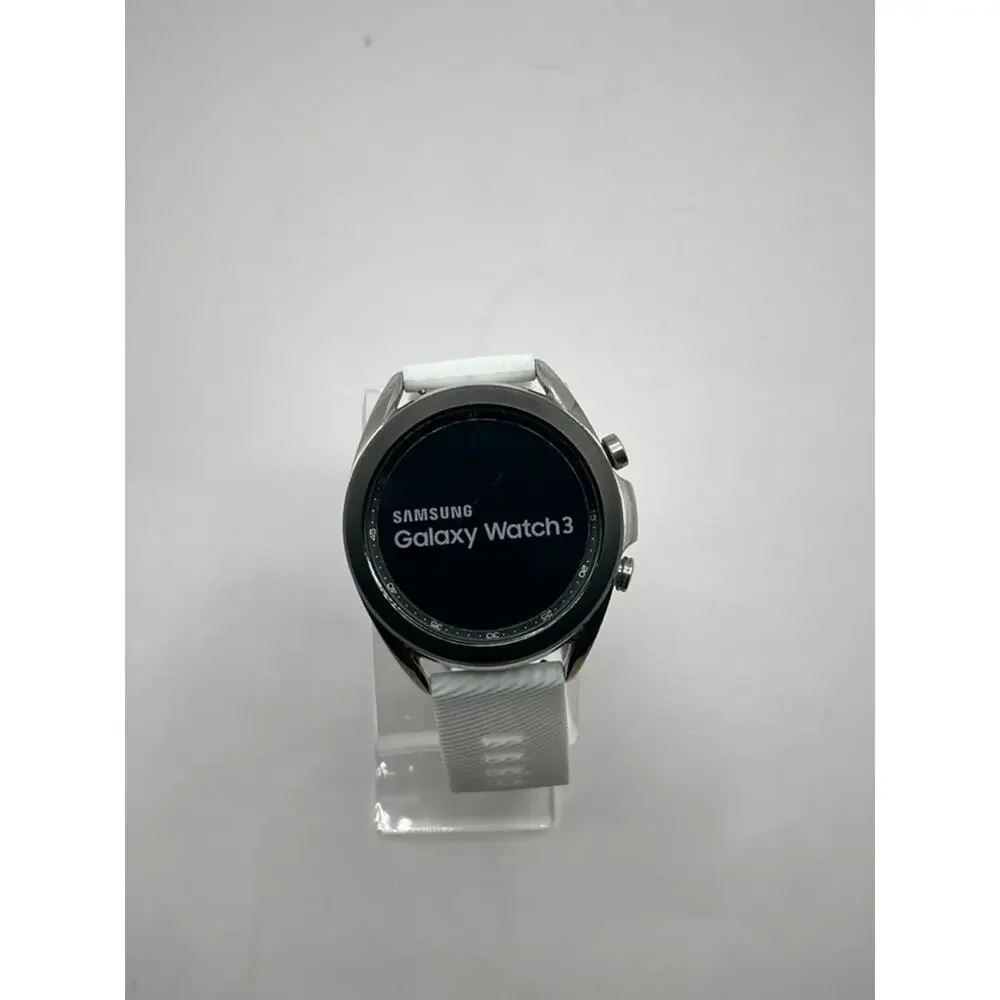 Samsung Galaxy Watch3 41mm Smartwatch Model SM-R850 8GB Stainless Steel Case